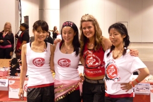 Eri, Hiromi, Robin, and Asuka