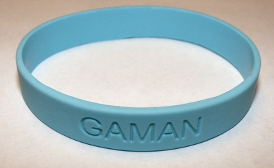 Front of wristband